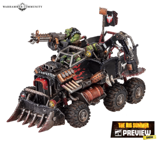 Warhammer 40K Orks Truck Big Summer Preview 2026 – review of the latest reveals