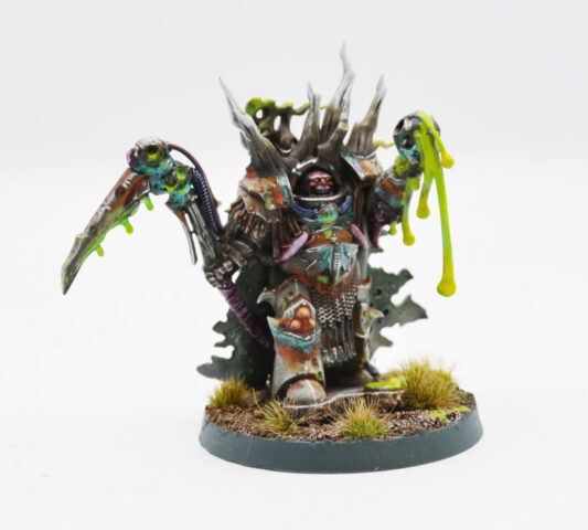 Death Guard Project – Lord of Contagion Festus, a plague-ridden warrior inspired by the Death Guard