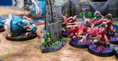 StarCraft Tabletop Miniature Game battle report – Protoss vs Zerg