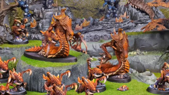 Starcraft TMG Zerg army.