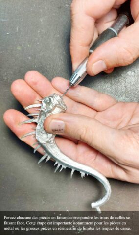 Comment contrepercer une figurine.