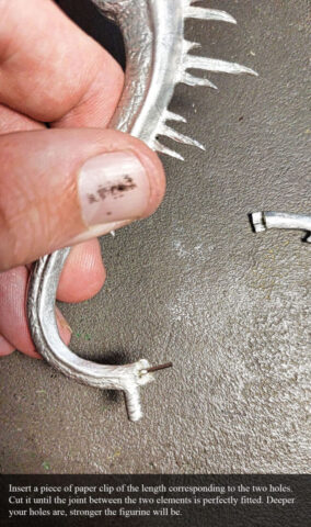 contrapercage-figurine-eng2 Pinning and Reinforcing Miniature Parts.