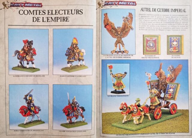 Imperial Characters Gallery in White Dwarf N°2 FR.