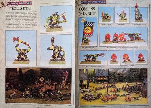 Night Goblins Gallery in White Dwarf N°2 FR.